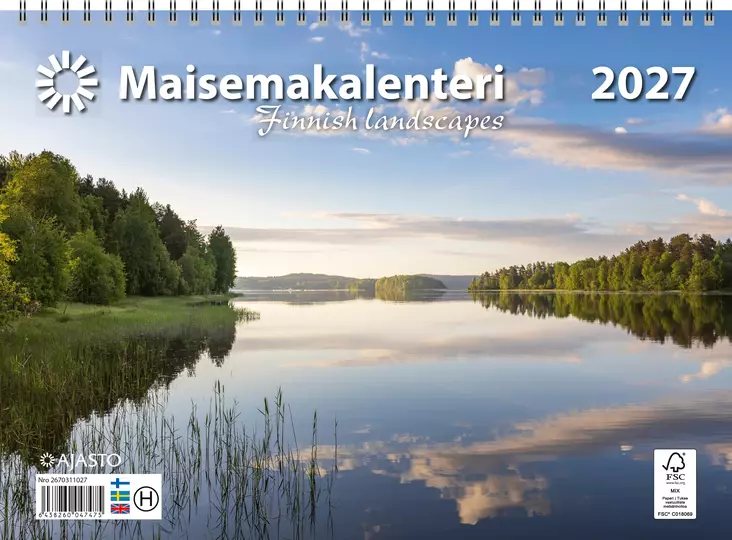 Maisemakalenteri 2027 - Seinäkalenterit - 2670311027 - 1