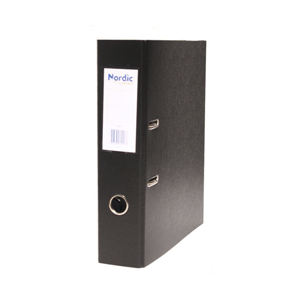 Nordic Office muovimappi A4/70mm musta - Mapit - 1294675 - 1