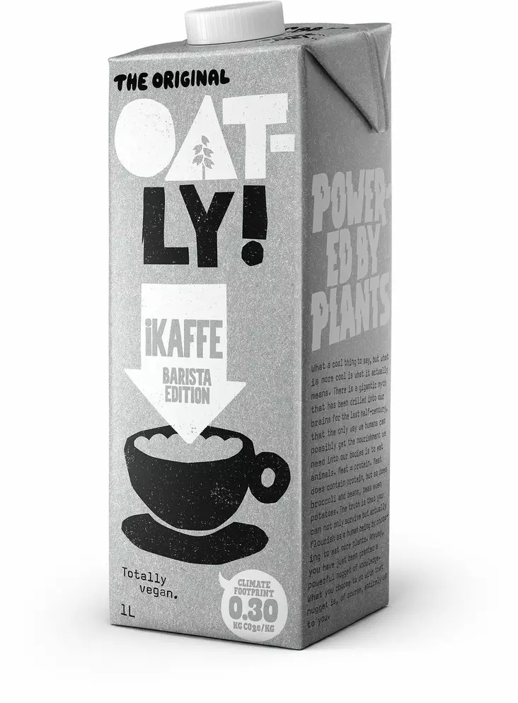 Oatly 1L kahvimaito kaurajuoma - Maidot - 616037 - 1
