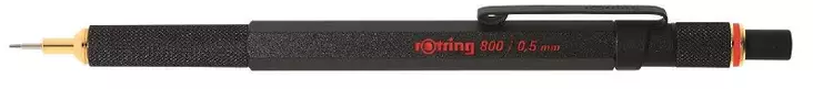 Rotring 800 Lyijytäytekynä Musta 0,5mm - Lyijytäytekynät, lyijyt ja lyijykynät - 1904447 - 1
