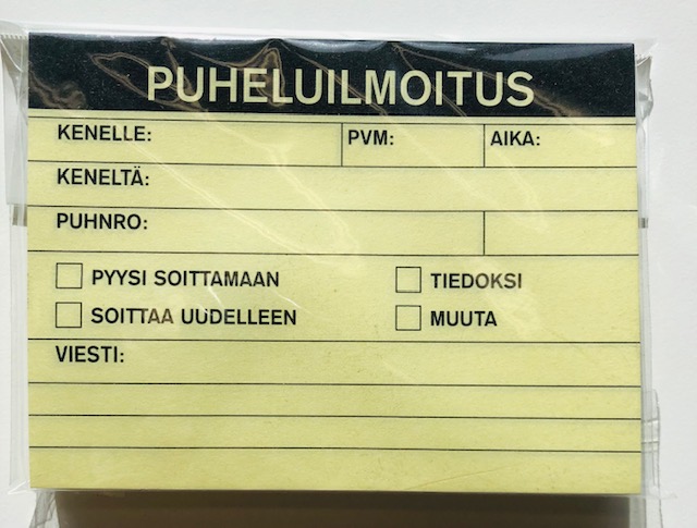 Stick´n Puhelinmuistio 76x101mm - Viestilaput - 21087 - 1