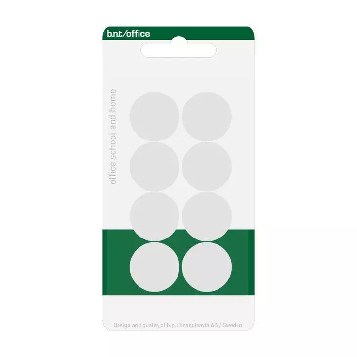 Taulumagneetti 20mm, valkoinen - Taulutarvikkeet - 884507 - 1