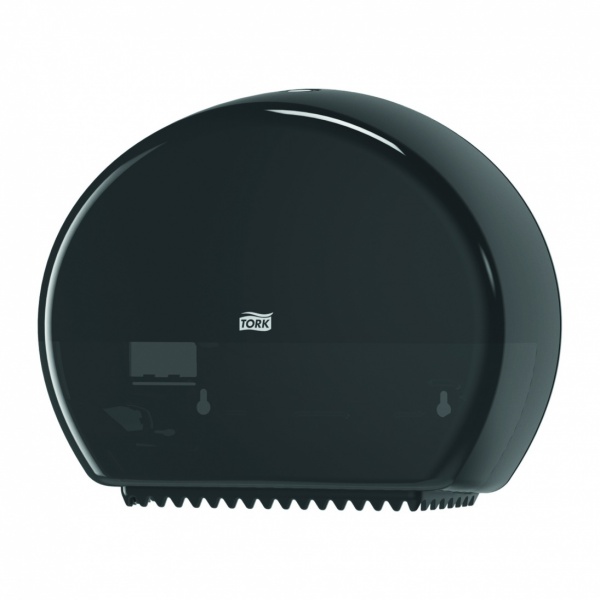 Tork annostelija Mini Jumbo WC-paperille T2 musta - Wc-paperiannostelijat - 555008 - 1