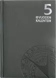 5 vuoden kalenteri, päiväämätön, harmaa - Pöytäkalenterit - 2676015429 - 1
