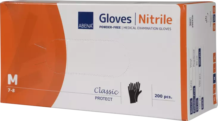 Abena Classic nitriilikäsine M Musta - Suojavarusteet - 290439 - 1