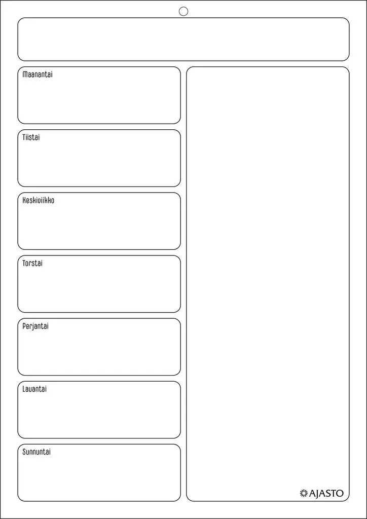 Jääkaappikalenteri 2026 - Seinäkalenterit - 2671604019 - 1