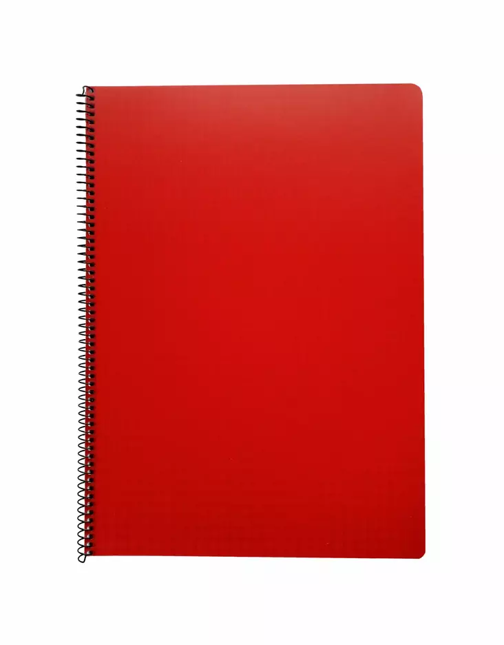 Kierrevihko A4/80 punainen - Kierrevihkot - 034879 - 1