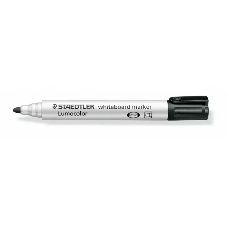 Staedtler valkotaulukynä pyöreä, musta 2mm - Valkotaulukynät - 3519 - 1