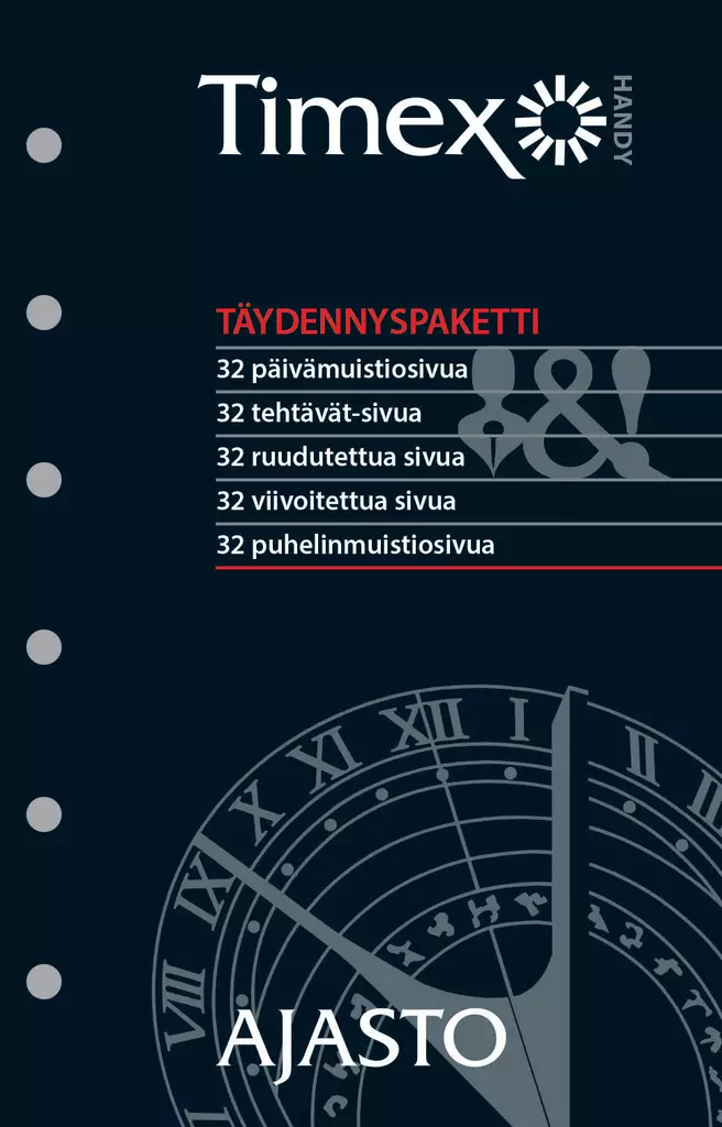 Timex Handy -täydennyspaketti 2026 - Taskukalenterit - 2611042109 - 1