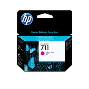 HP Mustesuihkukasetti 711 magenta - HP - CZ131A - 1