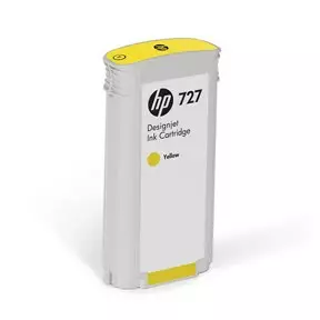 HP Mustesuihkukasetti 727 Yellow 300ml - HP - F9J78A - 1