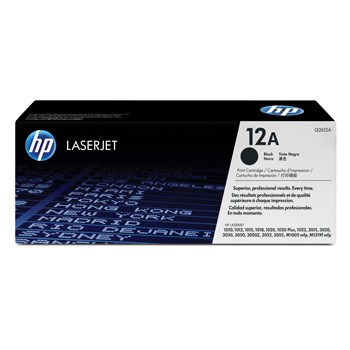 HP Värikasetti 12A, Black - HP - Q2612A - 1