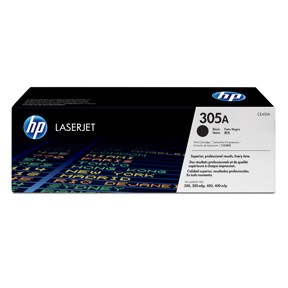 HP Värikasetti 305A, Black - HP - CE410A - 1