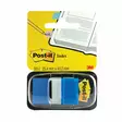 Post-it Index teippimerkki 680-2 sininen - Teippimerkit - 6802MB - 1