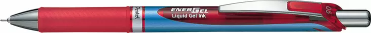 Pentel geelirolleri Energel BLN75 0.5 mm, punainen - Geelikynät - BLN75B - 1