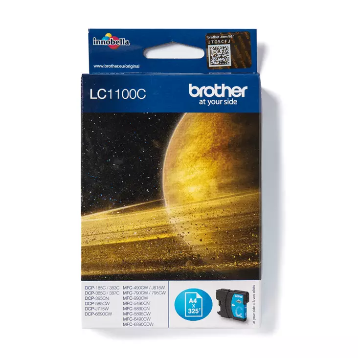 Brother LC1100C mustekasetti, Cyan - Brother - LC1100C - 1