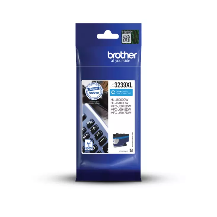 Brother LC3239XLC mustekasetti, cyan - Brother - LC3239XLC - 1
