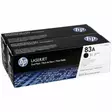 HP Värikasetti 83A, Black 2-pack - HP - CF283AD - 1