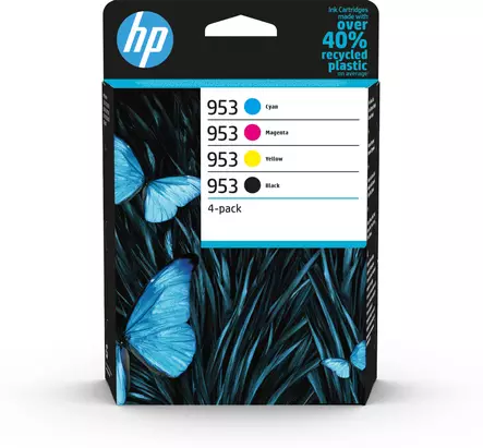 HP 953 C/M/Y/BK Ink 4-pack - HP - 6ZC69AE - 1