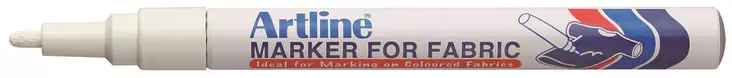 Artline Fabric Marker white - Erikoiskynät - EKC-1WHITE - 1