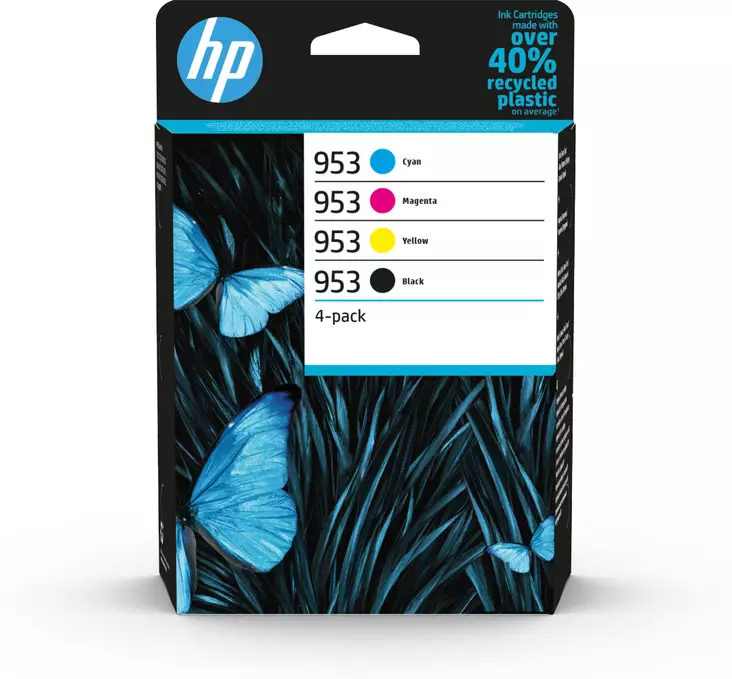 HP 953 C/M/Y/BK Ink 4-pack - HP - 6ZC69AE - 1
