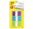 Post-it Index 680-PBG 3x20 merkkiä annostelijassa - Teippimerkit - 680PBG - 1