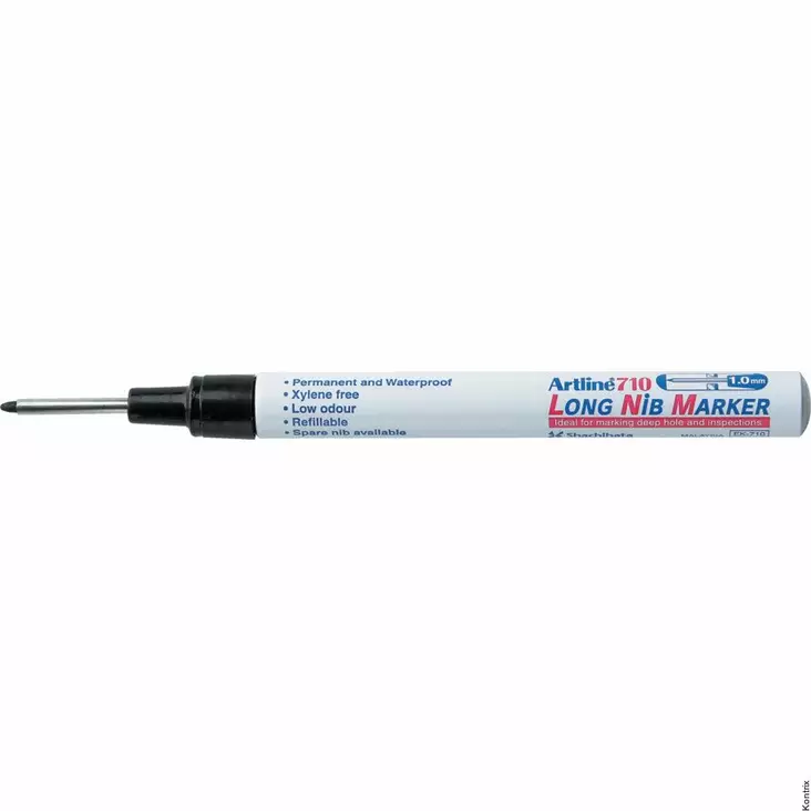 Artline EK-710 merkkauskynä musta - Maali- ja merkkauskynät - EK-710BLACK - 1