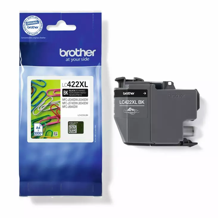 Brother LC422XLBK mustekasetti, black - Brother - LC422XLBK - 1