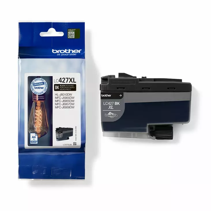 Brother LC427XLBK mustekasetti, Black - Brother - LC427XLBK - 1
