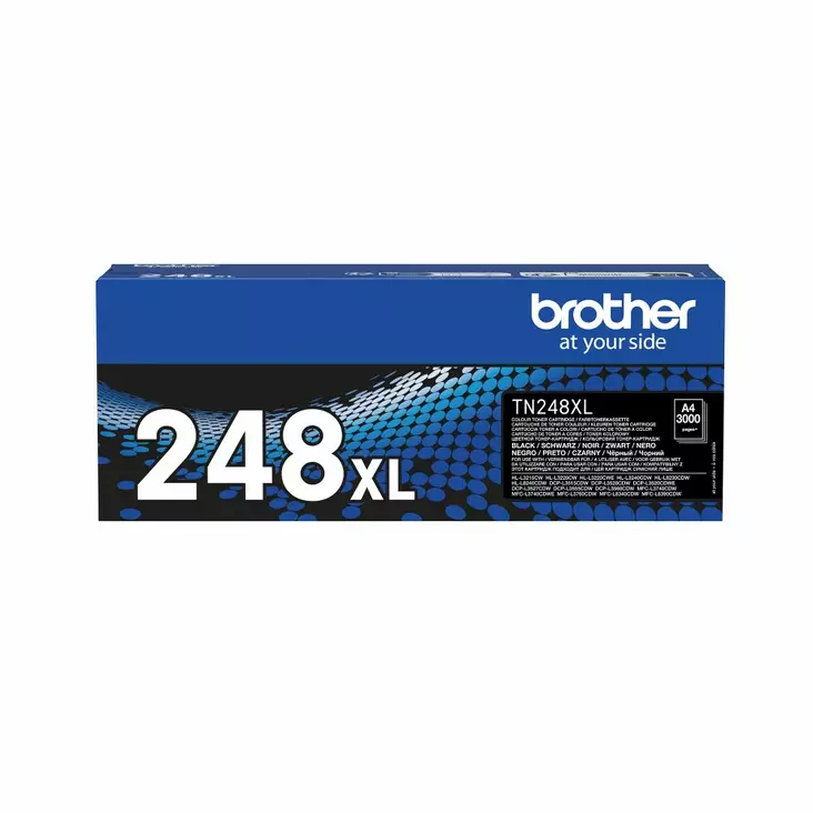 Brother Värikasetti TN248XLBK, Black - Brother - TN248XLBK - 1