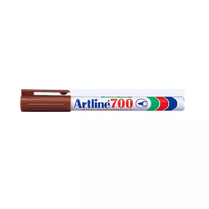 Artline 700 Permanent 0.7 brown - Huopakynät - EK-700BROWN - 1