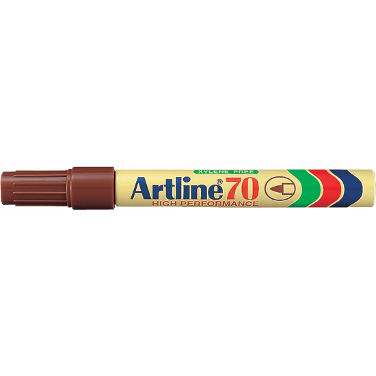 Artline 70 Permanent 1.5 brown - Huopakynät - EK-70BROWN - 1