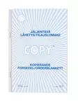 Tilaus/lähete Copy A5/75 lehteä pysty, jäljentävä - Lomakkeet - 575T - 1