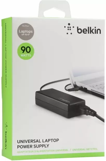 Belkin AC/DC Power Adapter 90 W virtalähde kannettaville tietokoneille - Laturit - F5L135CW90W - 1