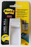 Post-it Super Sticky tarrarulla valkoinen - Teippimerkit - T2650W - 2