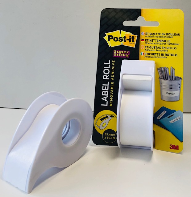 Post-it Super Sticky tarrarulla valkoinen - Teippimerkit - T2650W - 1