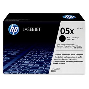 HP Värikasetti 05X, Black - HP - CE505X - 1