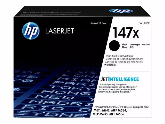 HP Värikasetti 147X, Black - HP - W1470X - 1