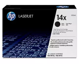 HP Värikasetti 14X, Black - HP - CF214X - 1