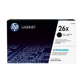 HP Värikasetti 26X, Black - HP - CF226X - 1