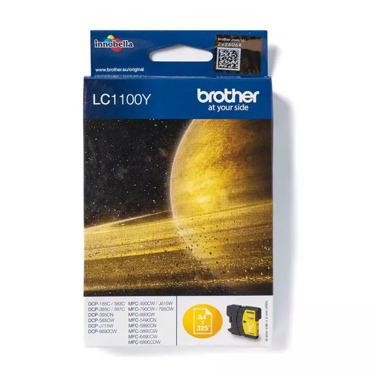 Brother LC1100Y mustekasetti, yellow - Brother - LC1100Y - 1